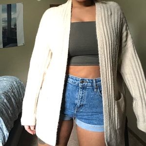 oversized cardigan